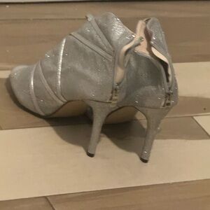 Silver Ankle Boot